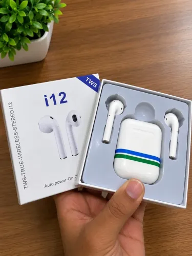 Fone de ouvido TWS ¡12 auto power