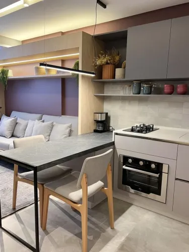 Apartamento Studio Hub mobiliado a venda no Centro - Criciúma - SC