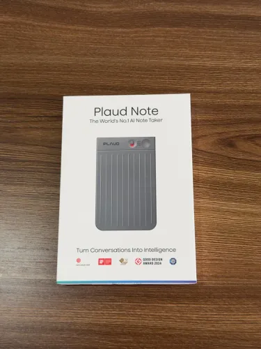 Plaud Note Gravador IA 64GB - Completo, Estado Excelente