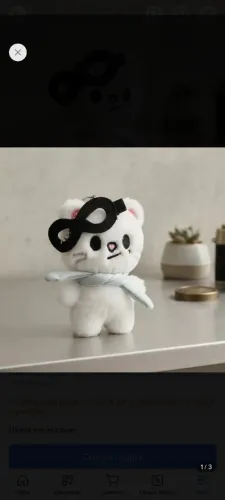 Chaveiro Pelúcia SKZOO Jiniret (Hyunjin - Stray Kids) Versão Piloto (a pronta entrega)