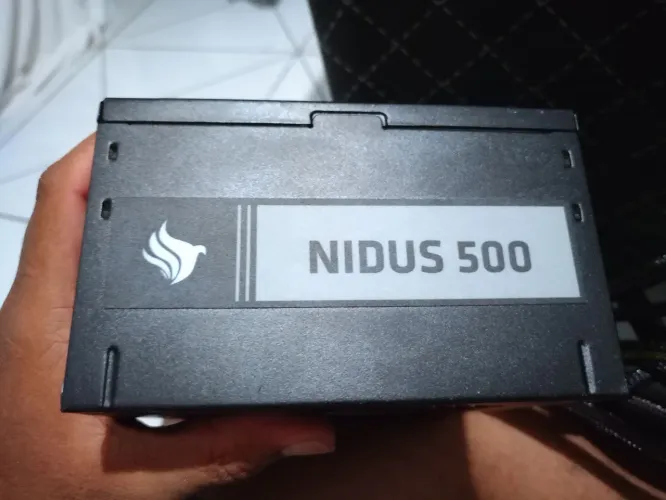 FONTE PICHAU NIDUS 500W ÓTIMA QUALIDADE ? VALOR NEGOCIÁVEL!