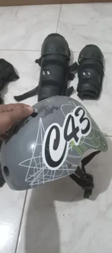 Kit de segurança pra bike skste e patins