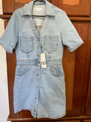 Vestido jeans Zara 