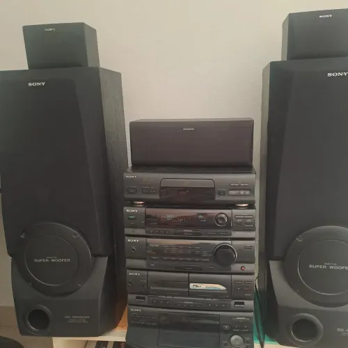 Aparelho de som sony LBT N555 completo
