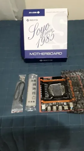PLACA-MÃE SOYO X99 LGA 2011-3 NOVA | XEON E5 V4 | DDR4 | M.2 NVME | PERFEITA PRA GAMER