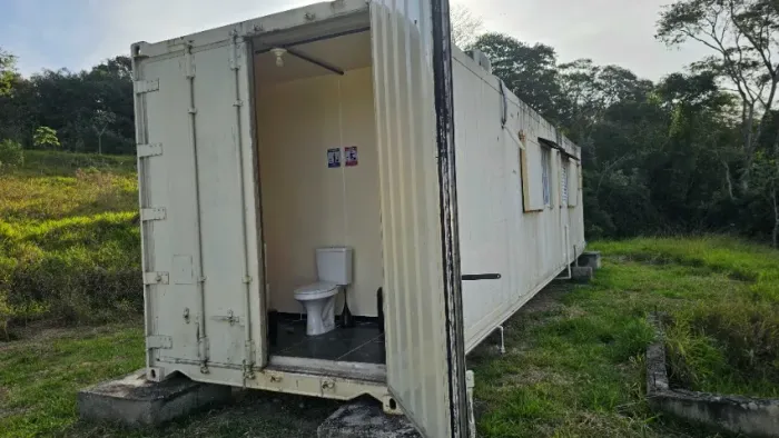 CONTAINER MORADIA REEFER 30m2 - 5 CÔMODOS (recém reformado)