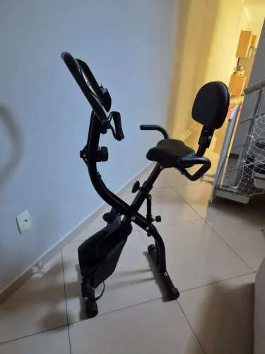 Bicicleta Ergométrica Dobrável + Fone - Combo Perfeito! 