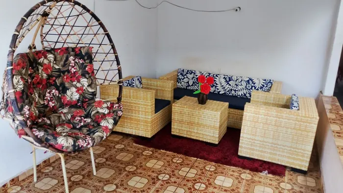 Conjunto de sofá alto padrão 