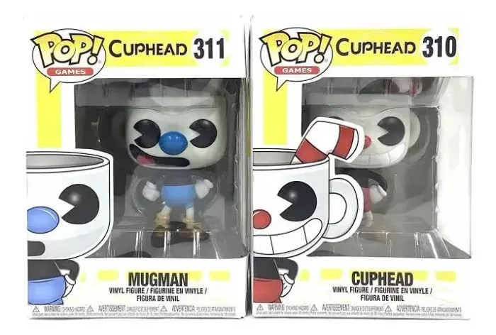 Funko Pop Cuphead e Mugman