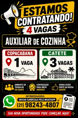 Vagas de auxiliar