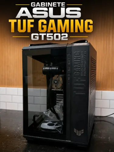 GABINETE PREMIUM ASUS TUF GT502 SEMINOVO