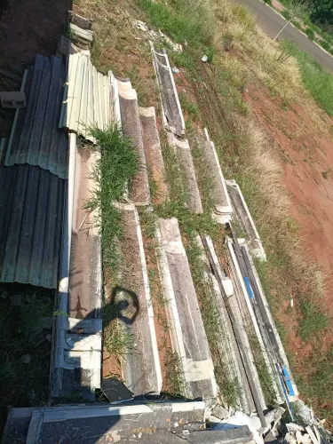 Telhas canaletão 