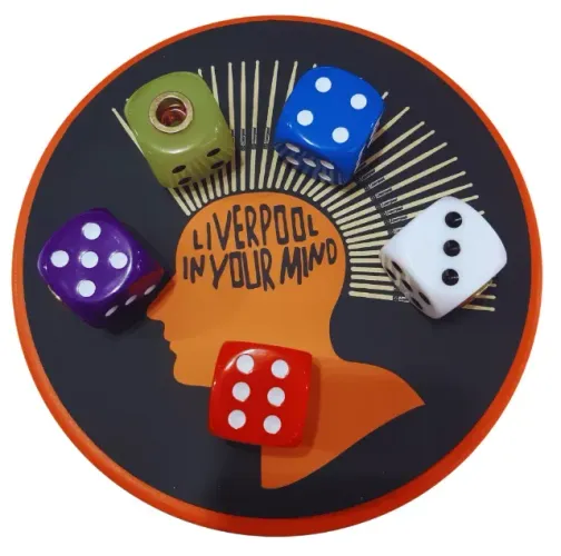 Par de Presilhas Dados para Prato Liverpool