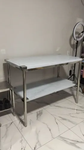 Mesa em aço inox