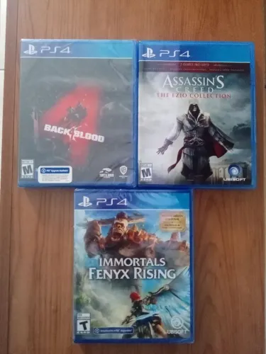 Jogos de Playstation 4 novos e seminovos