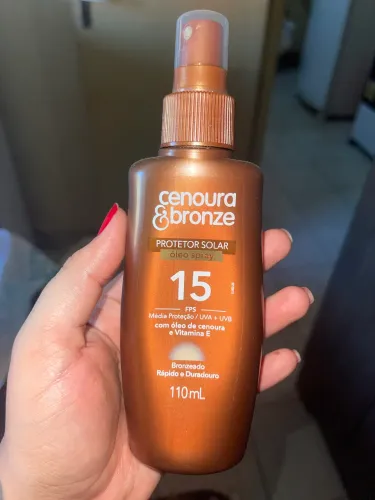 Bronzeador cenoura & bronze 