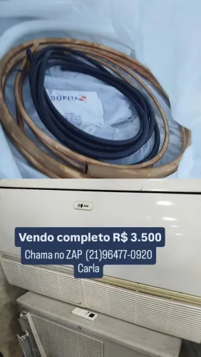 Vendo Sprinter de 30mil BTU e ar condicionado de 12 mil BTU