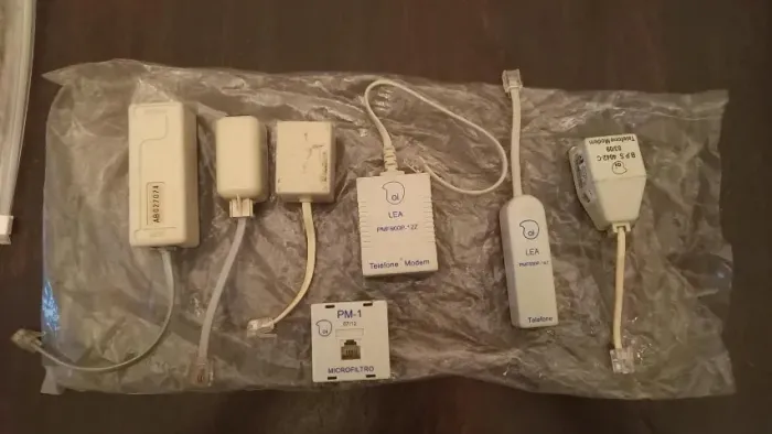 Adaptador modem+telefone