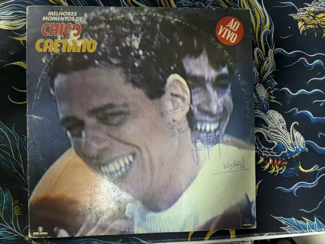 LP Chico & Caetano - Melhores Momentos (1986) Original