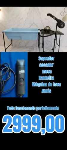 Kit de banho e tosa