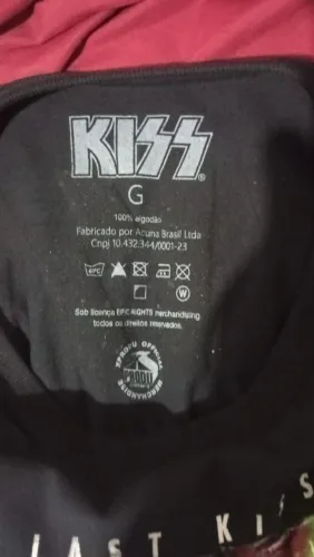Original Show Brasil 2022: "End Of The Road Oficial Acuna", camiseta Kiss