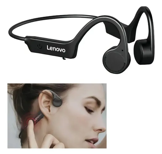 Fone de condução óssea (verdadeiro) Lenovo