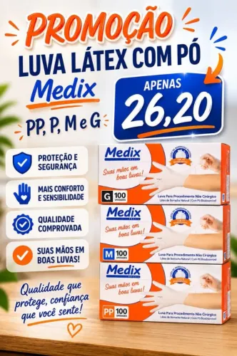 Luvas látex 