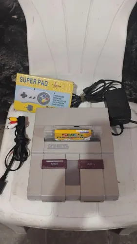 Super Nintendo com 800 jogos