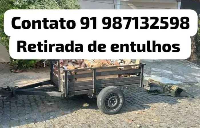 Retiramos entulhos com ou sem mão de obra 