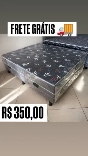 CAMA BOX 14CM DE ESPUMA