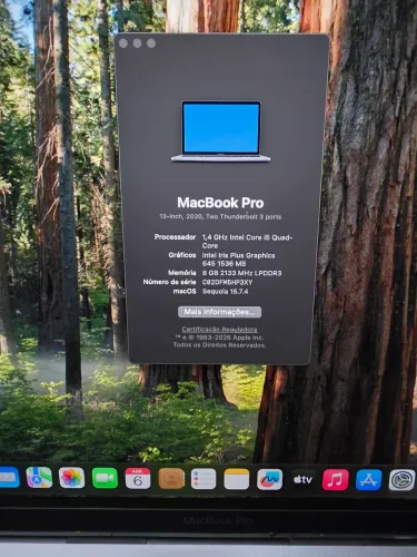 Macbook Pro 13" 2020  8GB 256GB