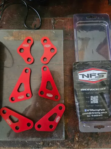 Kit Suportes Do Motor Crf 300f Alumínio Anodizado