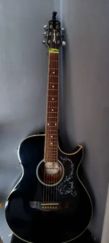 Violão elétrico strinberg AW50-C BK