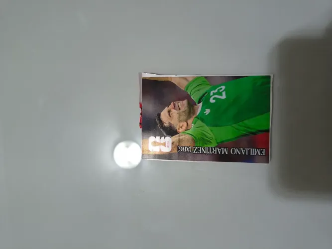 Figurinha do EMILAIANO MARTINEZ da copa do mundo 2026 