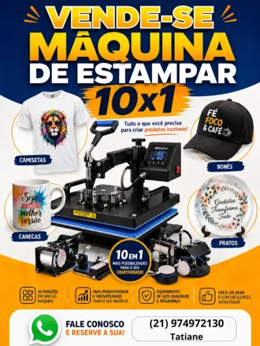 VENDO MAQUINA DE ESTAMPAR