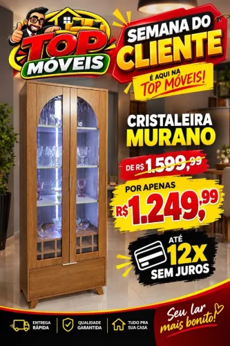 Cristaleira murrano