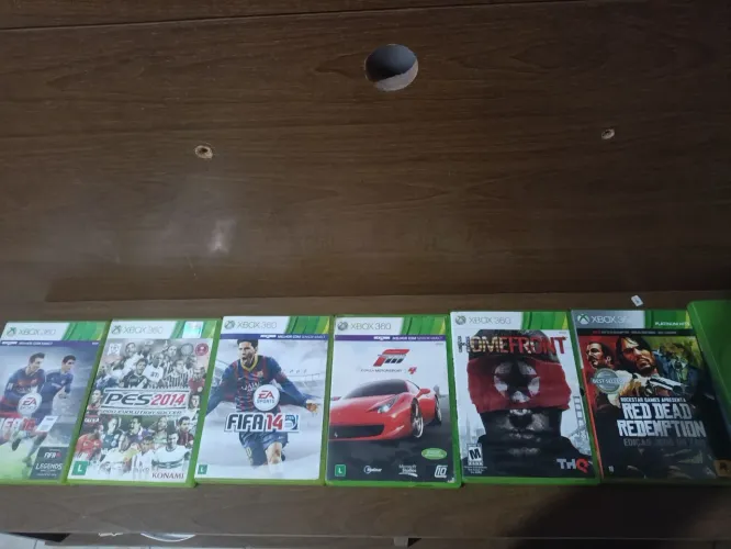 Jogos de Xbox 360 originais 