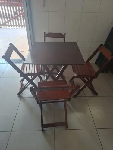 11 jogos de mesa de madeira para bar e restaurante