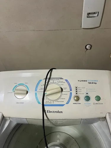 Máquina de Lavar com defeito
