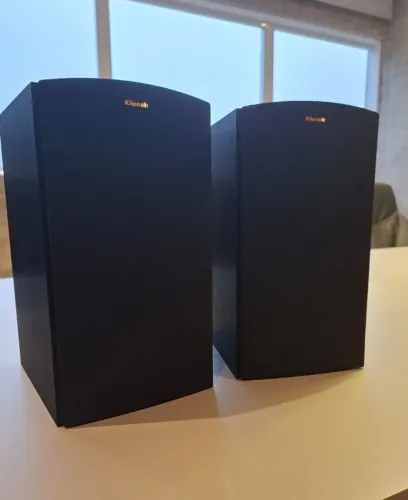 PAR DE CAIXAS DE SOM KLIPSCH R-15M  85W | NOVAS!