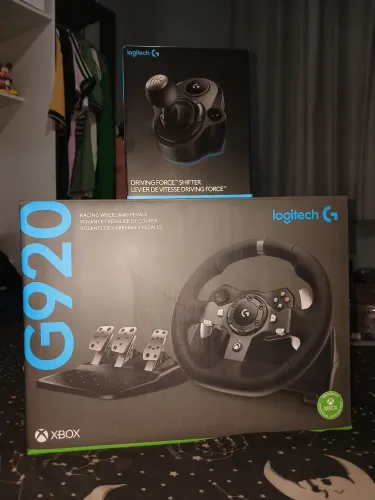Logitech g920 + câmbio V/T