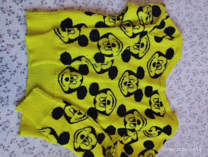 Tricô do Mickey M