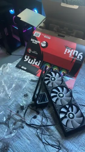 Water Cooler Gamer Ninja Yuki, ARGB, 360mm, Intel-AMD