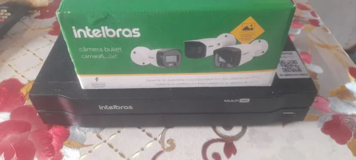 Sistema de monitoramento 8 canais Intelbras
