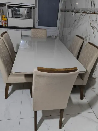 mesa para cozinha é elegante é linda 