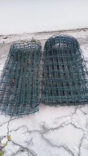 Tela Soldada Galvanizada Revestida em PVC Verde - Rolo Usado em Ótimo Estado