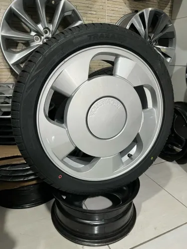 Jogo de rodas aro 18 orbital  + Pneus 
