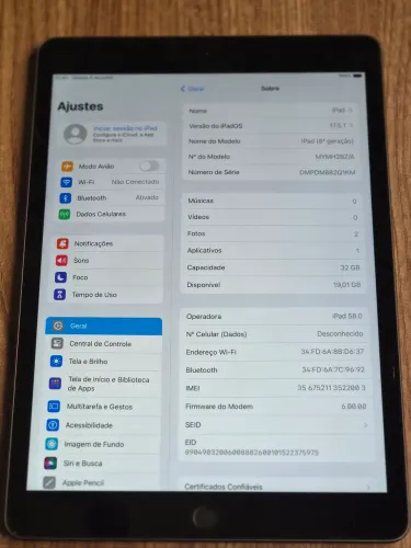 iPad de 8ª geração