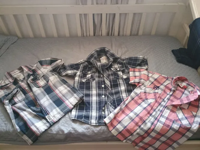 Camisa xadrez infantil menino