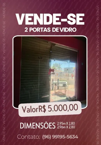 Portas de vidro